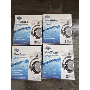 Earth Breeze Washing Machine Cleaner Fresh Tabs 12 Tablets 4 Box Set Machine